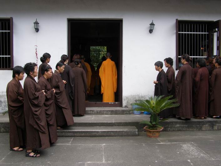 农历七月十五佛欢喜日我寺隆重举行盂兰盆会(图21)