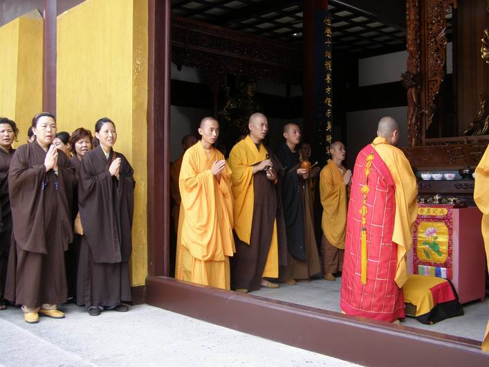 农历七月十五佛欢喜日我寺隆重举行盂兰盆会(图24)