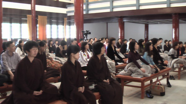 温州女子学院卓越女性高级研修班全体学员到能仁寺举行佛教传统教育体验活动(图6)