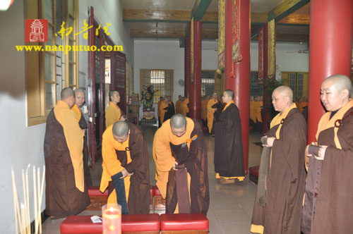 南普陀寺、紫竹林寺如期举行2010年请执仪式(图27)