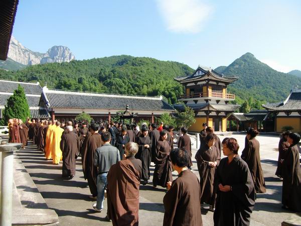 雁荡山能仁寺观音七法会圆满送圣(图16)