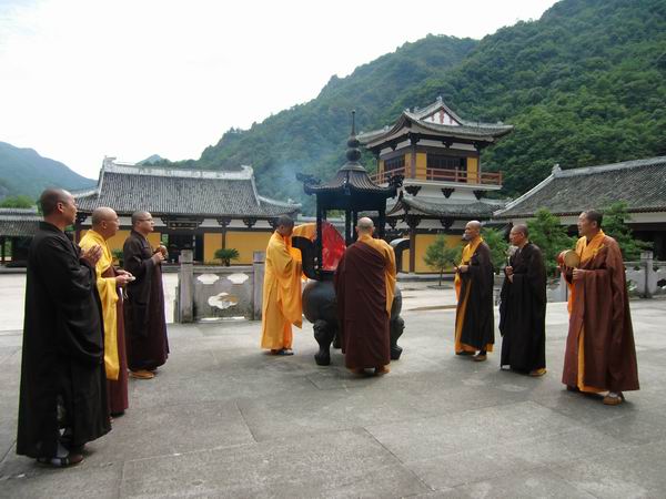 雁荡山能仁寺观音七法会圆满送圣(图18)