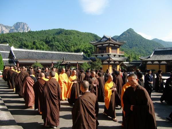 雁荡山能仁寺观音七法会圆满送圣(图15)