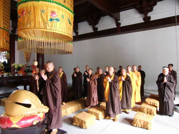 雁荡山能仁寺观音七法会圆满送圣(图4)