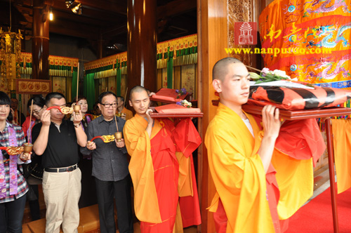 南普陀寺辛卯年水陆空大斋胜会功德圆满隆重举行送圣仪式(图5)