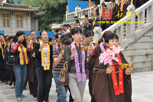 南普陀寺辛卯年水陆空大斋胜会功德圆满隆重举行送圣仪式(图8)