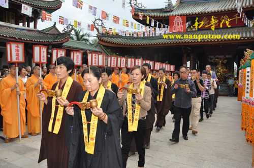 南普陀寺辛卯年水陆空大斋胜会功德圆满隆重举行送圣仪式(图10)