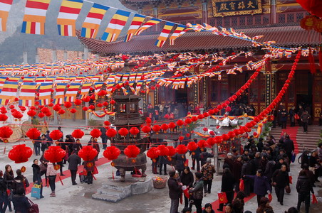 方丈了法大和尚应邀前往延庆寺参加佛像开光典礼(图14)