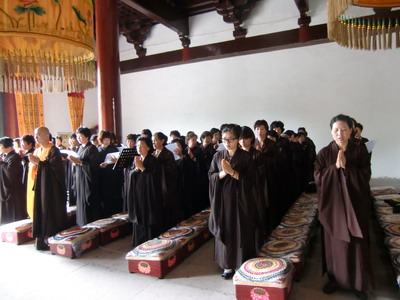 雁荡山能仁寺隆重举行浴佛法会(图18)