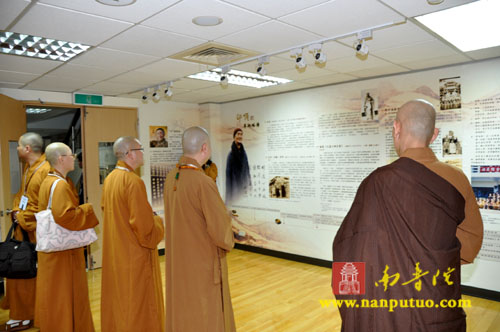 印顺导师舍利恭迎团抵台参访慧日讲堂和台湾中国佛教会(图7)