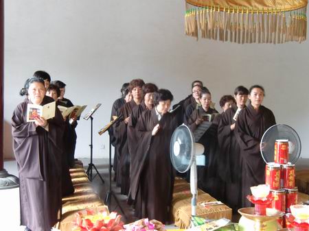 佛欢喜日，雁荡山能仁寺隆重举行盂兰盆供法会(图9)