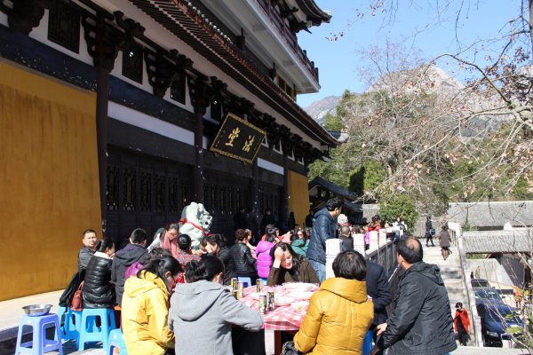 雁荡山能仁寺2014年新年团圆饭今天举行(图22)