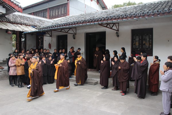 雁荡山能仁寺弥勒菩萨圣诞兼正月初一上供法会(图8)