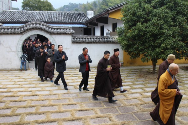 雁荡山能仁寺弥勒菩萨圣诞兼正月初一上供法会(图9)