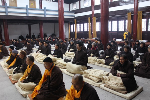 温州雁荡山能仁寺乙未年冬季弥陀佛七共修法会隆重举行(图7)