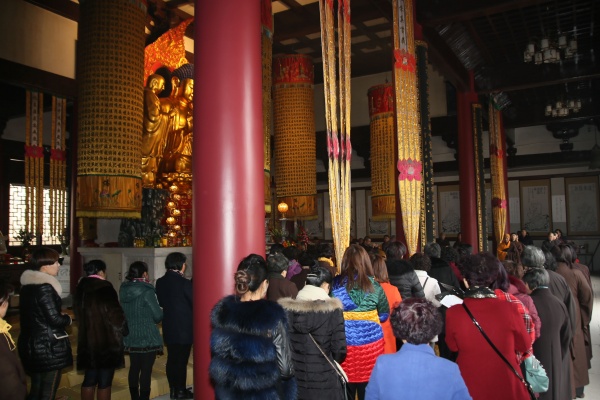 雁荡山能仁寺新春正月初一上普供法会(图1)