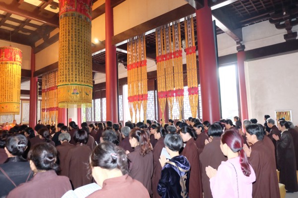 恭逢观世音菩萨出家日 雁荡山能仁寺隆重举行祈福法会(图11)