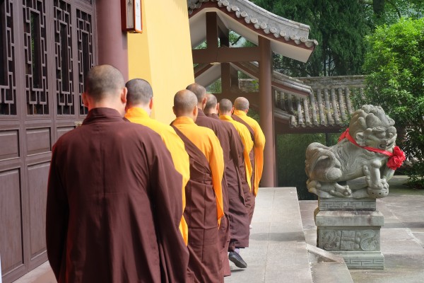 温州雁荡山能仁寺庆祝佛诞节举行盛大浴佛节(图5)