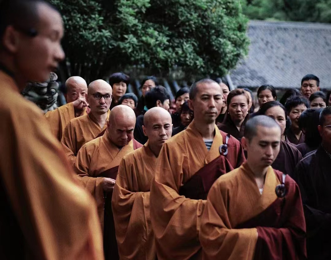 雁荡山能仁寺举行抄经祈福活动(图3)