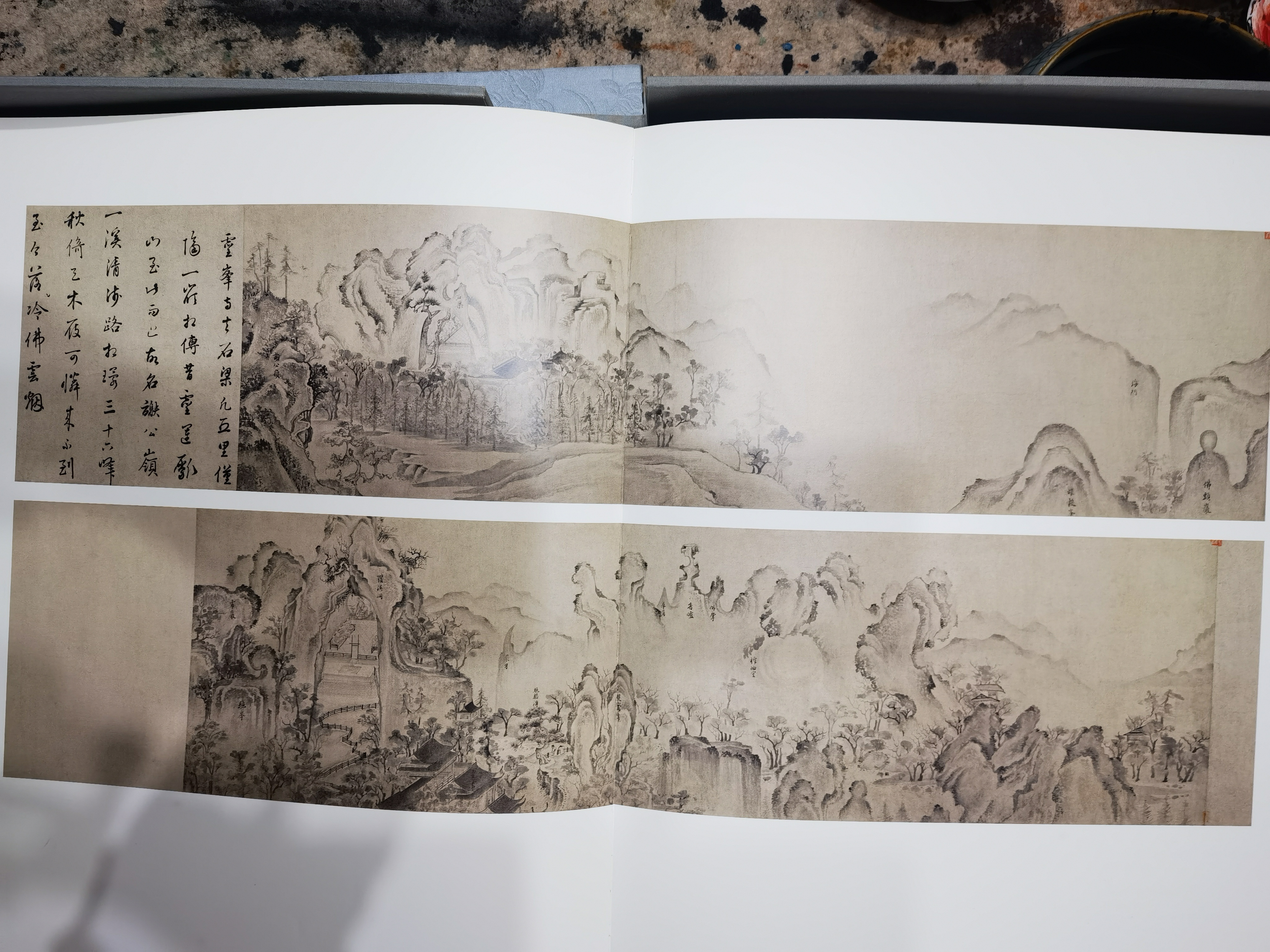 从元代李昭的画中看到能仁寺山门前的会源桥和行春桥(图8)